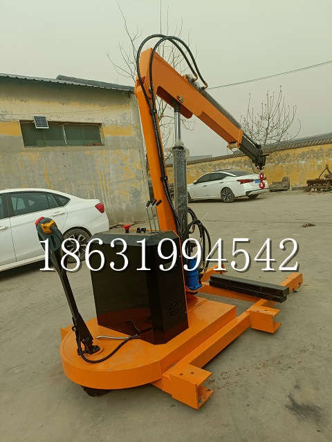 昌都市自卸车厢随车吊 自制轮式四不像起重机 四驱平板吊 5吨 贵盛